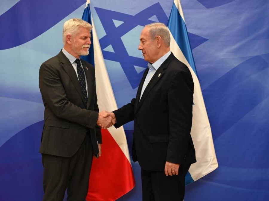 Benjamin Netanyahu &amp; Czech President Petr Pavel discuss cooperation in security, energy, agriculture and innovation