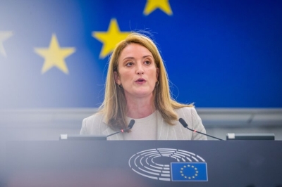 Roberta Metsola, President of the European Parliament voices concern at the rise of disinformation.