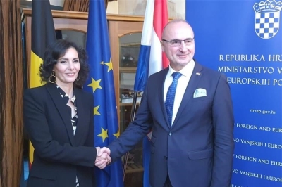 Croatia-Belgium: Grlić Radman, Lahbib emphasize importance of boosting bilateral relations, cooperation within EU