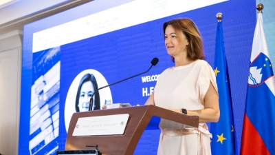 Slovenia’s Minister Fajon opens a business forum in Ho Chi Minh City