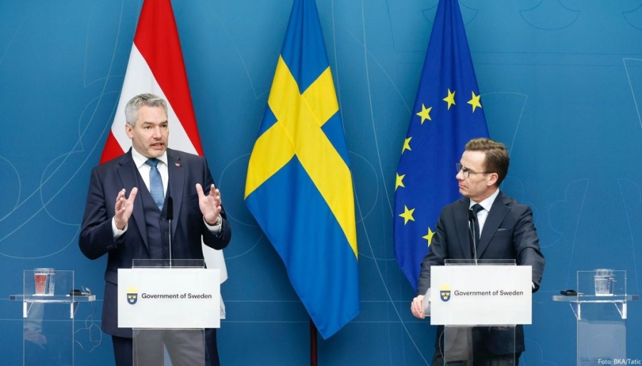 Austria, Sweden and Denmark push for tougher EU measures on migration
