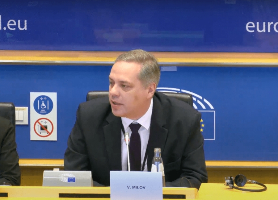 Vladimir Milov, Colleague and Friend of Alexei Navalny, Addresses European Parliament in Brussels