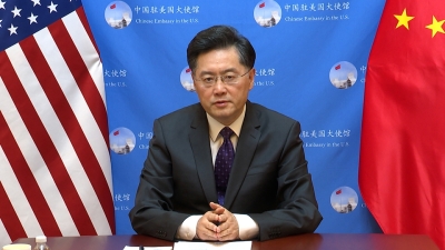 U.S. support for Taiwan could lead to war with China, says Beijing’s Ambassador Qin Gang