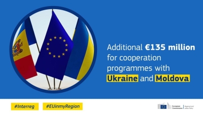 EU will transfer €135 million initially planned for Russia and Belarus to Ukraine and Moldova