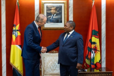 Irish Tánaiste visits Mozambique, meets President Filipe Nyusi