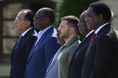 President of Ukraine meets African leaders