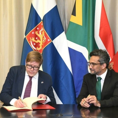 Finland and South Africa signed a Letter of Intent on cooperation in mediation