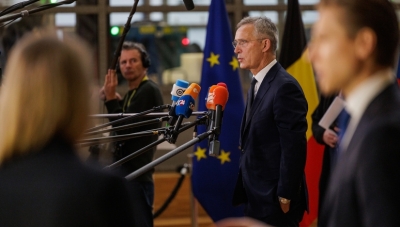 NATO Secretary General addresses protection of critical undersea infrastructure, support to Ukraine with EU Defence Ministers