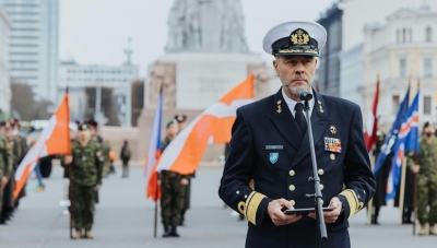 Admiral Rob Bauer, Chair of NATO Military Committee visits Latvia on the 20th anniversary of NATO membership
