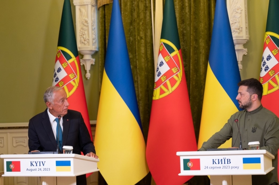 Presidents of Portugal and Ukraine: Portugal is ready to join the training of Ukrainian pilots and engineers on F-16s