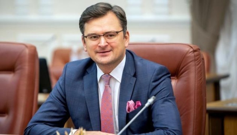 Dmytro Kuleba, Ukraine’s Minister of Foreign Affairs, meets EU Foreign Ministers in Brussels