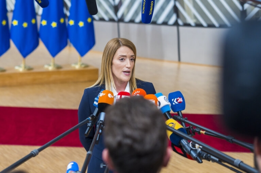 European Parliament President Roberta Metsola: “We know that Hamas must be stopped”