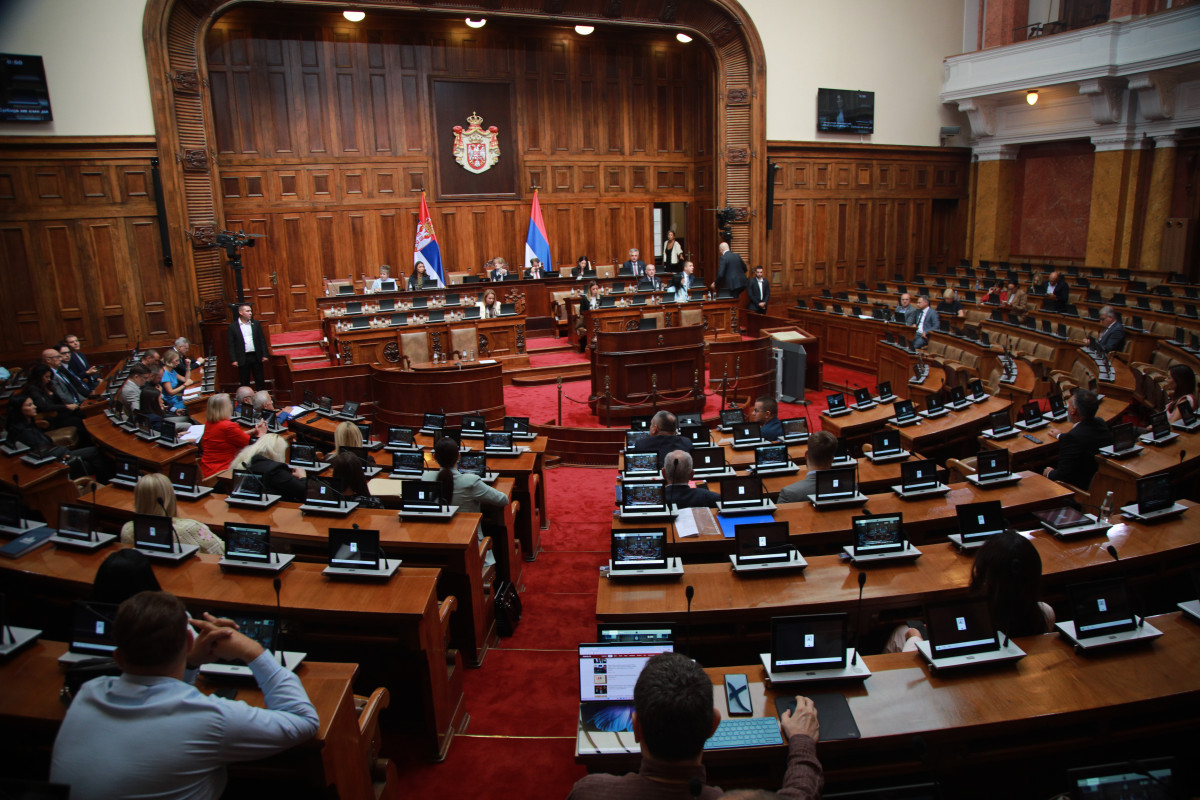 TANJUG / NARODNA SKUPŠTINA REPUBLIKE SRBIJE/ MILOŠ MIŠKOV (HO)