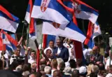 ANEM traži da se hitno otkrije ko su muškarci u crnom koji su napali novinare na Vučićevom skupu