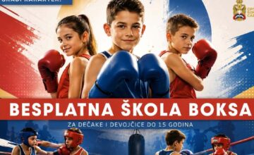 Besplatna škola boksa za decu do 15 godina širom Srbije