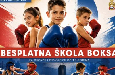 Besplatna škola boksa za decu do 15 godina širom Srbije