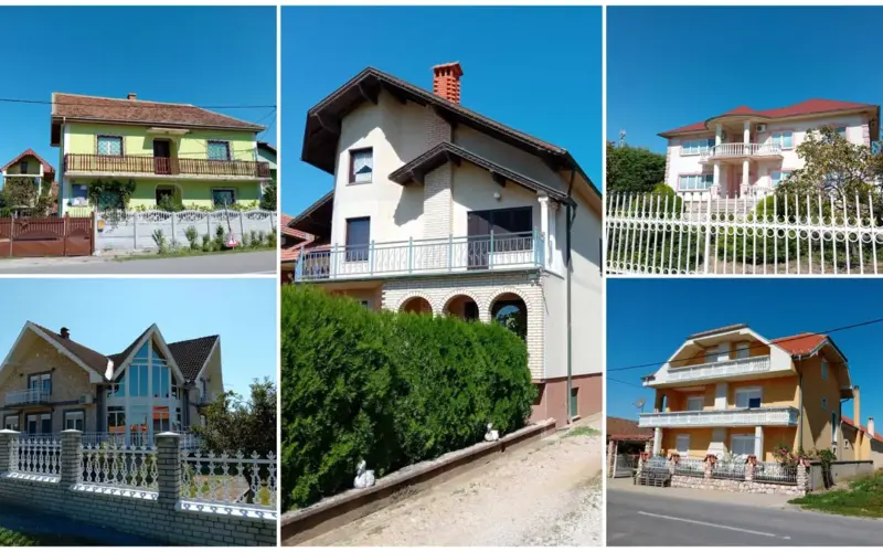 Bili smo u selu kod Požarevca gde su čuvene kuće gastarbajtera