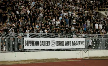 FOTO Krcata Humska poslala moćne poruke Partizanu