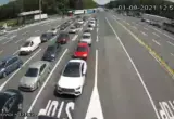 Gužve na putevima zbog završetka letnjih odmora, čekanje na nekoliko graničnih prelaza