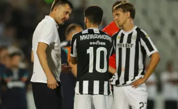 Hladan tuš za Partizan: Crno-beli zatresli mrežu Hetafea, ali je radost kratko trajala