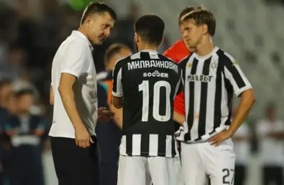 Hladan tuš za Partizan: Crno-beli zatresli mrežu Hetafea, ali je radost kratko trajala