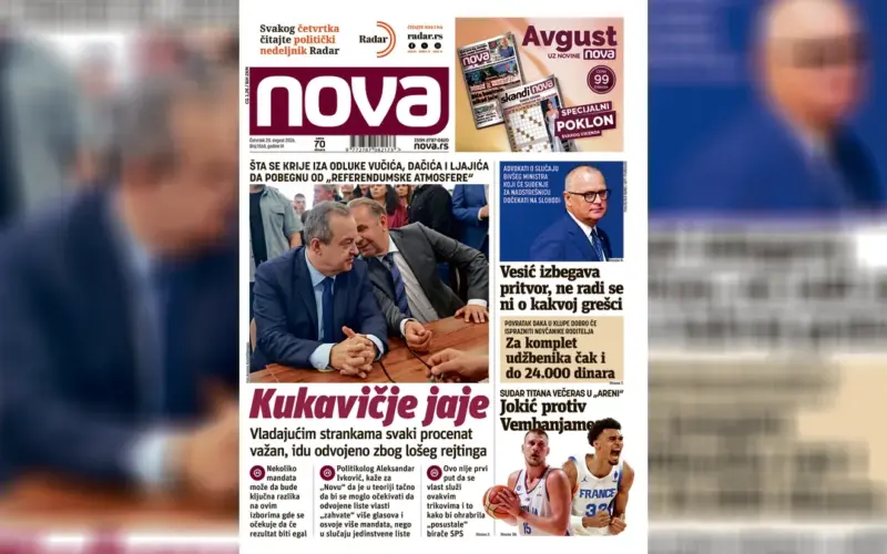 “Nova” piše: Kako vlast manipuliše preporukama ODIHR