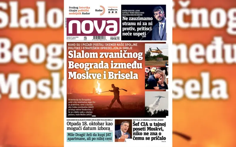 “Nova” piše: Nisu nam dali novac za servis kamiona, zbog podrške studentima