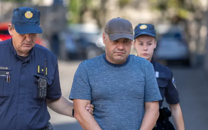 Objavljene slike hapšenja Ukrajinca osumnjičenog za sabotažu Severnog toka: Sa lisicama na rukama doveden pred sud u Puli
