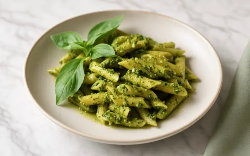 Pesto pasta sa piletinom: Brz i kremast ručak gotov za pola sata