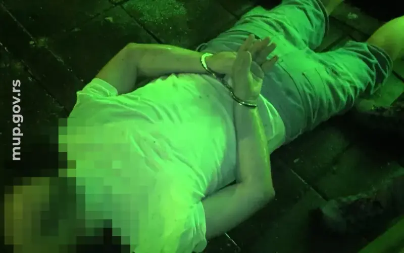 Pogledajte kako je uhapšen monstrum sa Čukarice: Opljačkao penzinerku pa je silovao VIDEO