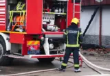Požar u blizini Vlade Srbije, gusti dim iznad zgrade Železnice VIDEO