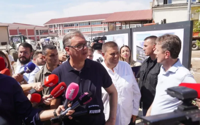 Predsednik Vučić: Novi put do Koceljeve i veći kapacitet vodovoda za Ub