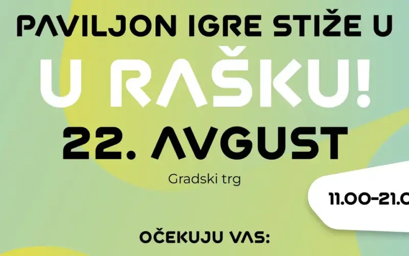 Raška otvara vrata EXPO karavanu: Veče muzike, tradicije i sporta