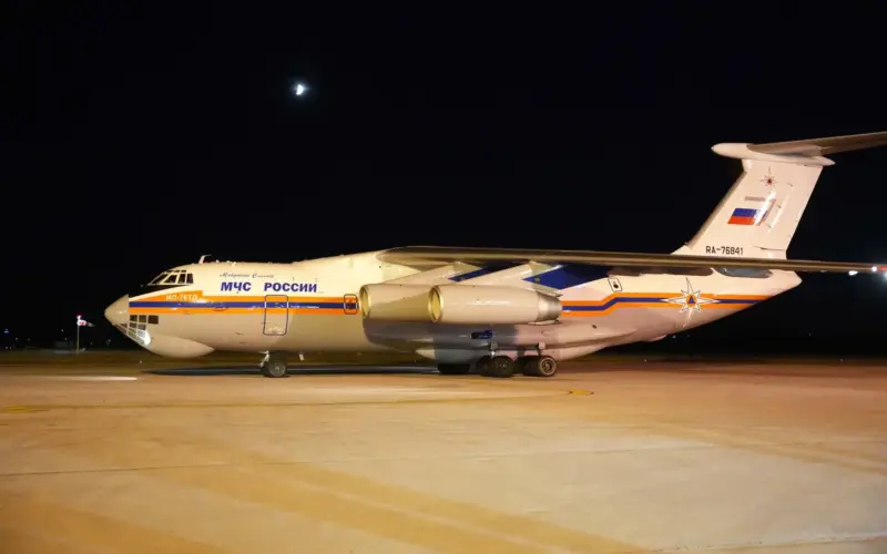 Ruski avion “Iljušin” sleteo na aerodrom u Nišu, od sutra gasi požar u Deliblatskoj peščari