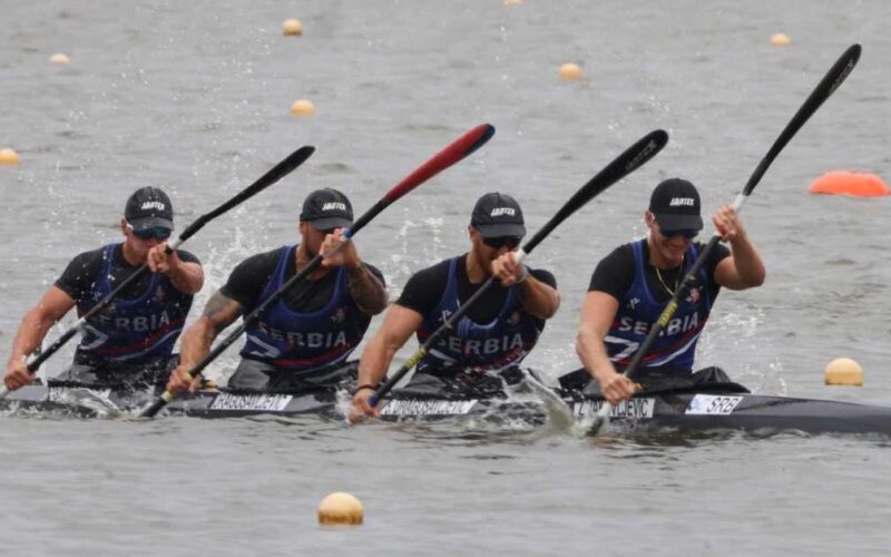 Srpskim kajakašima za 23 stotinke izmakla medalja