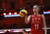 VIDEO Cela hala pevala rođendansku pesmu srpskoj odbojkašici, sve krenulo kad je Mina uzela mikrofon