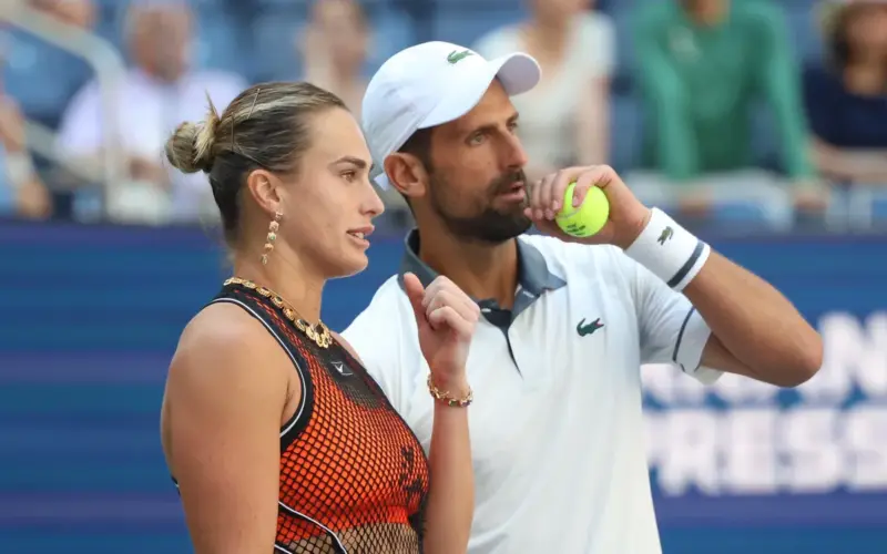 VIDEO “Ja i moj blizanac”: Sabalenka objavila snimak sa Novakom, njima ne može da bude dosadno