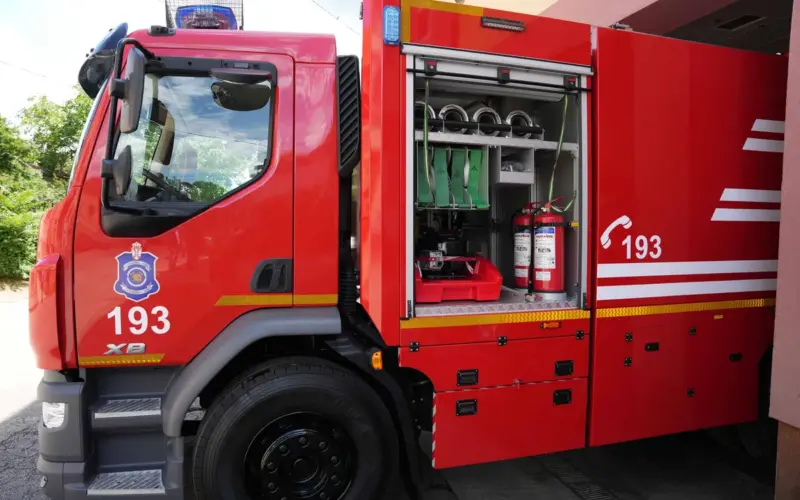 Požar u Lukovu kod Vranja: Izgorela vikendica, počela evakuacija meštana