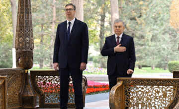 Predsednik Uzbekistana u dvodnevnoj poseti Srbiji