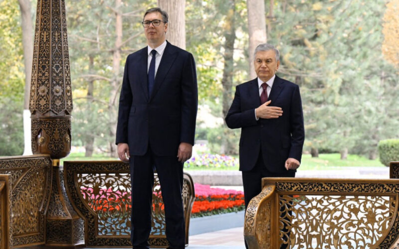Predsednik Uzbekistana u dvodnevnoj poseti Srbiji
