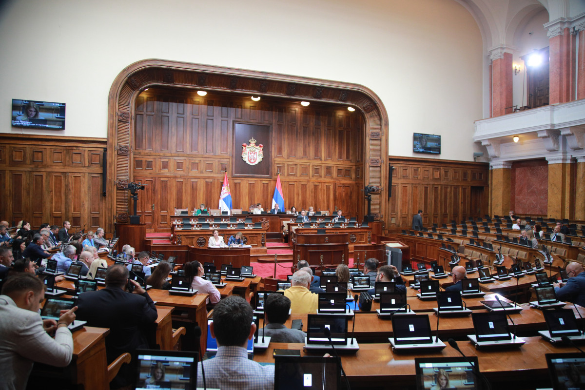 TANJUG / NARODNA SKUPŠTINA REPUBLIKE SRBIJE/ MILOŠ MIŠKOV (HO)