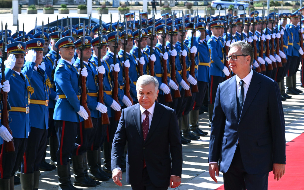 Vučić posle sastanka sa Mirzijojevim: Partnerstvo sa Uzbekistanom je strateški važno