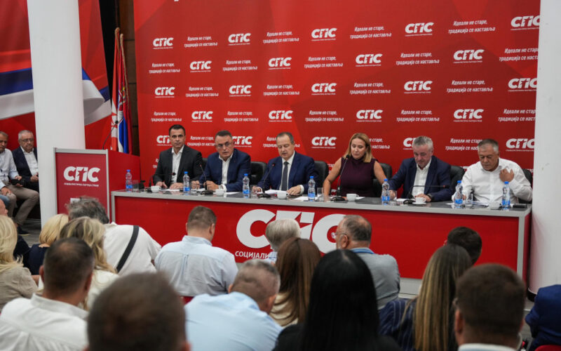 SPS na izbore izlazi sa Jedinstvenom Srbijom, SDP Srbije i Zelenima Srbije