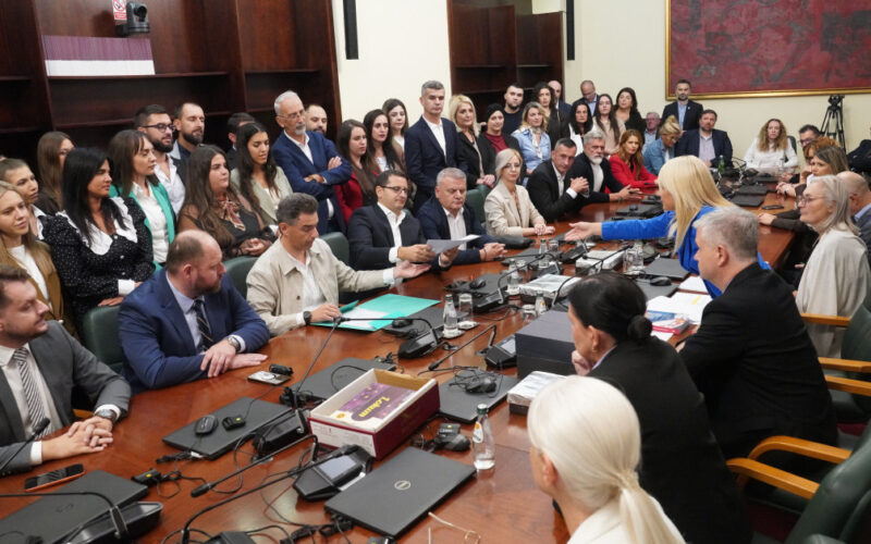 SDP i Crnogorska demokratska partija predale listu za izbore