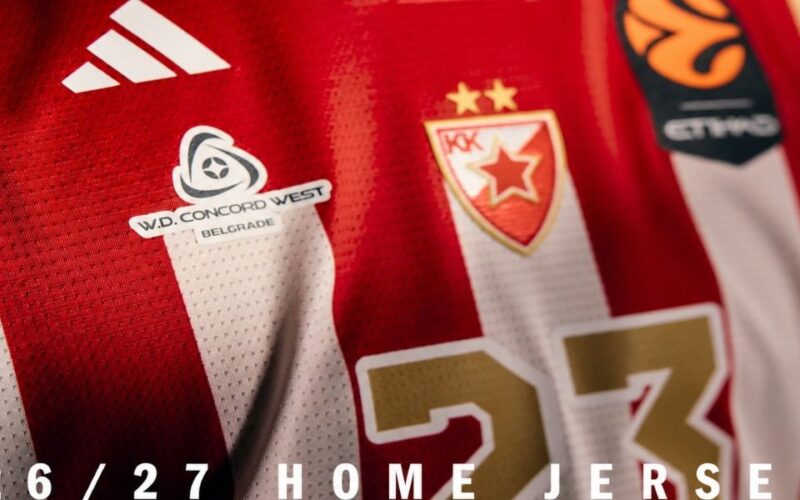 Crveno-bele pruge ponovo na leđima: Zvezda predstavila dres za novu sezonu