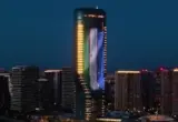 Kula Beograd zasijala u bojama Srbije i Uzbekistana