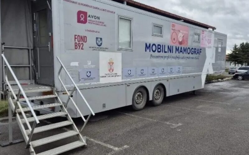 Mobilni mamograf stigao u Kragujevac: Pregledi besplatni svakog dana