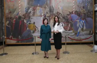 Od Miroslavljevog jevanđelja do Hrama: Tamara Vučić i Ziroat Mirzijojeva obišle Beograd