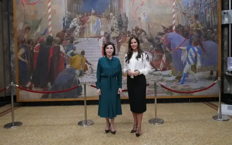 Od Miroslavljevog jevanđelja do Hrama: Tamara Vučić i Ziroat Mirzijojeva obišle Beograd