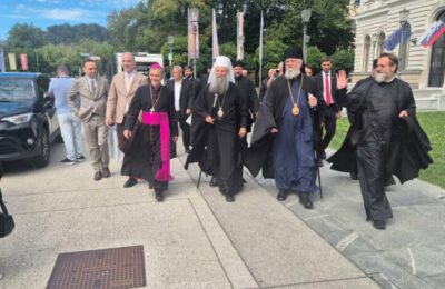 Patrijarh Porfirije u Ljubljani blagoslovio gradnju novih pravoslavnih svetinja